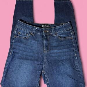 Enjean Women's Dark Blue Skinny Jeans